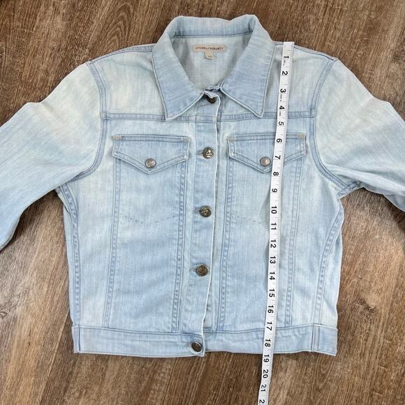 Citizens of Humanity Borderline Light Wash Denim Jacket Jean Jacket - Picture 7 of 8